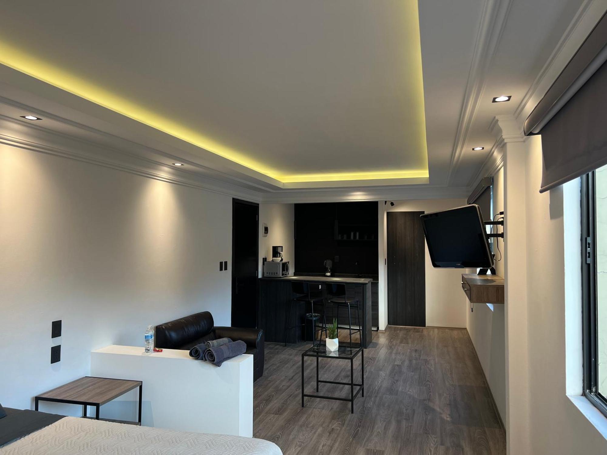 Sanrafa Home Office Suites Mexico City Exterior photo
